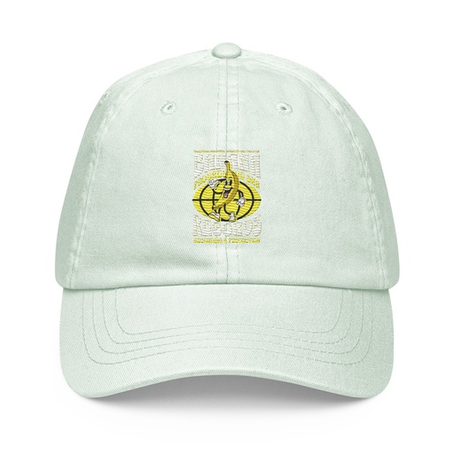 [ID: 481-G136] Banana Records - Comic Character Pastel Baseball Hat