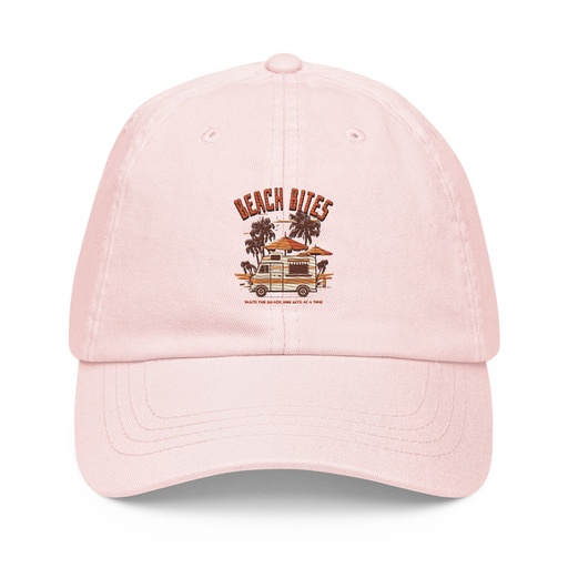 [ID: 481-G162] Beach Bites Pastel Baseball Hat