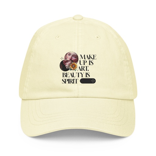 [ID: 481-G174] Beauty is Spirit Pastel Baseball Hat