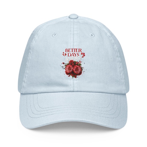 [ID: 481-G193] Better Days Ahead Pastel Baseball Hat