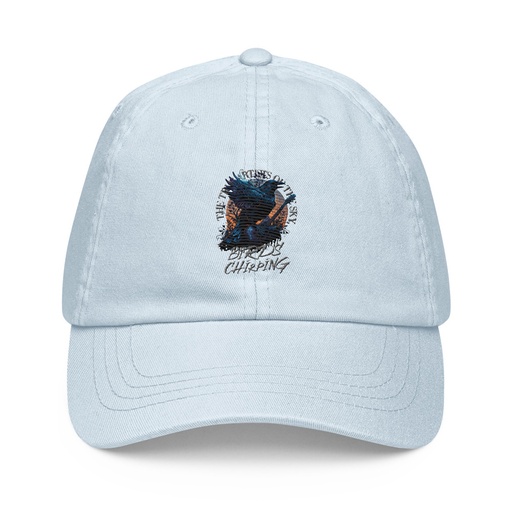 [ID: 481-G210] Birds Chirping Pastel Baseball Hat