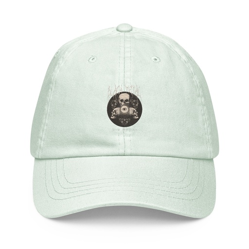 [ID: 481-G228] Black Metal - Hardcore skull theme design Pastel Baseball Hat