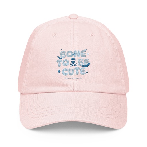 [ID: 481-G250] Bone To Be Cute - Halloween Pastel Baseball Hat
