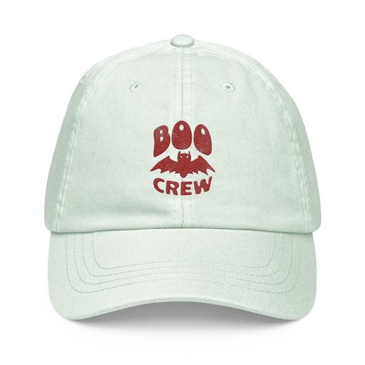 [ID: 481-G252] Boo Crew Pastel Baseball Hat