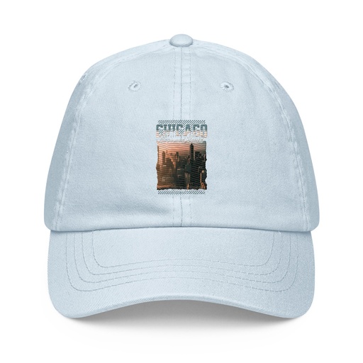 [ID: 481-G257] Born and Raised Pastel Baseball Hat