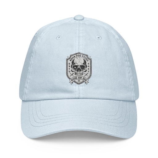 [ID: 481-G258] BORN FOR SPEED RIDE OR DIE Pastel Baseball Hat