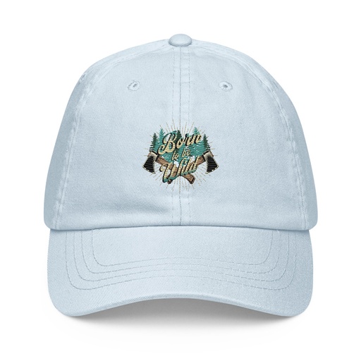 [ID: 481-G262] Born to be Wild (2) Pastel Baseball Hat