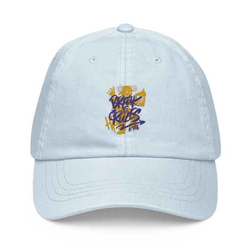 [ID: 481-G282] Break the Rules Graffiti - Spray Paint Pastel Baseball Hat