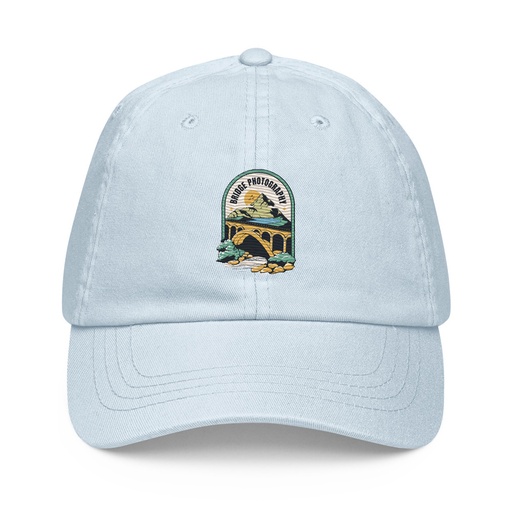 [ID: 481-G285] Bridge Photography - Scenic Pastel Baseball Hat