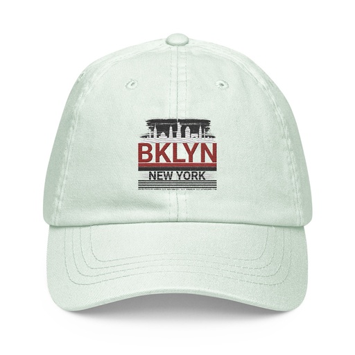 [ID: 481-G289] Brooklyn -New York   Pastel Baseball Hat