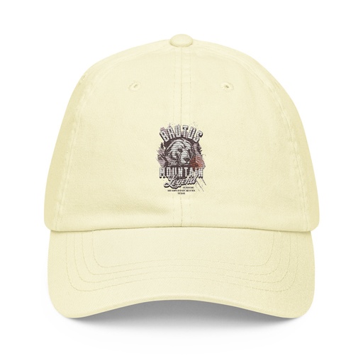 [ID: 481-G292] Brutus Mountain Legend Pastel Baseball Hat
