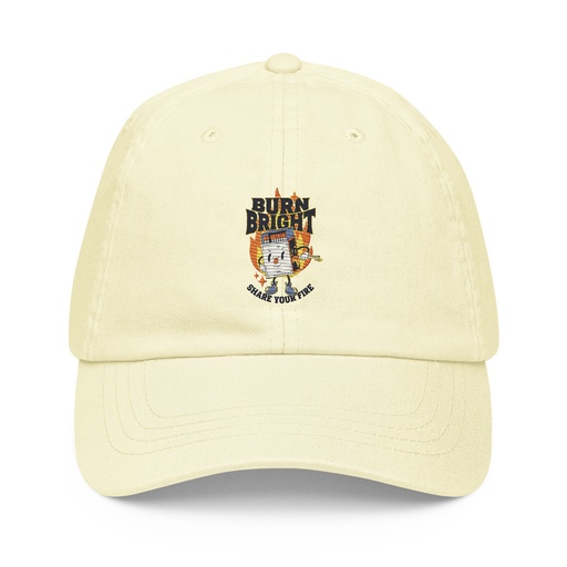 [ID: 481-G297] Burn Bright Pastel Baseball Hat