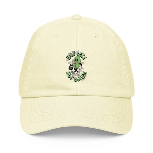[ID: 481-G303] Buy Less- Buy Better Pastel Baseball Hat