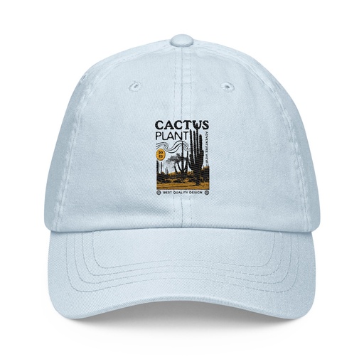 [ID: 481-G304] Cacus Plant - Desert Pastel Baseball Hat