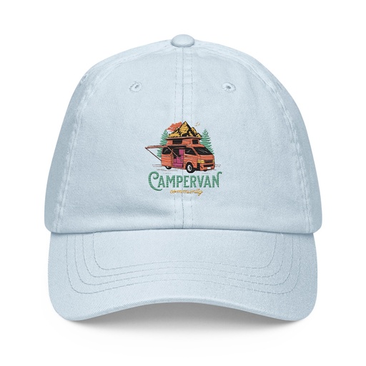 [ID: 481-G322] Campervan Community - Outdoor Adventure Pastel Baseball Hat