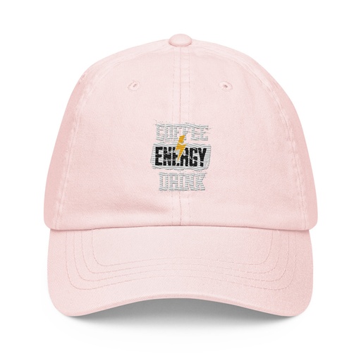 [ID: 481-G400] Coffee Energy Drink - Grunge Bolt Pastel Baseball Hat