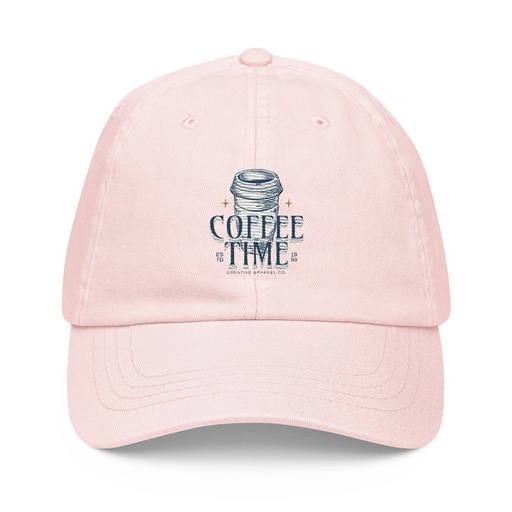 [ID: 481-G404] Coffee Time Pastel Baseball Hat