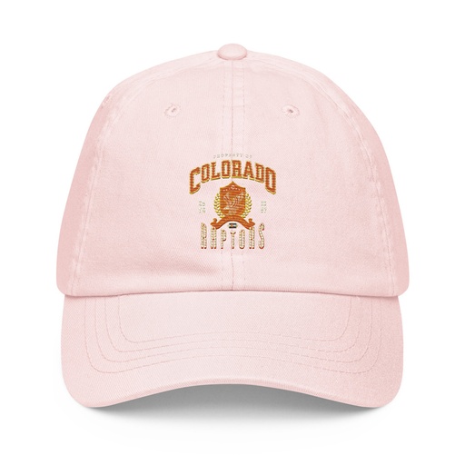 [ID: 481-G407] Colorado Raptors - Rugby Sports Team Pastel Baseball Hat
