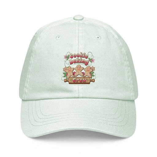 [ID: 481-G415] Cookie Baking Crew Pastel Baseball Hat