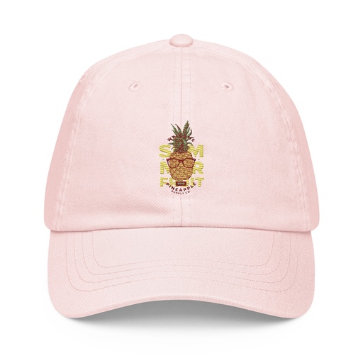 [ID: 481-G417] Cool Pineapple - Tropical Fruit Pastel Baseball Hat