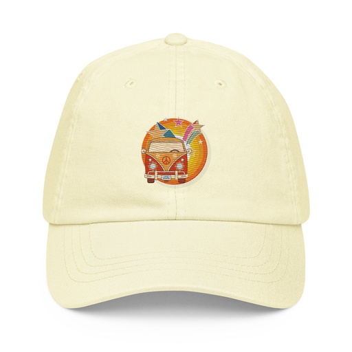 [ID: 481-G429] Crafted in Kittl Pastel Baseball Hat
