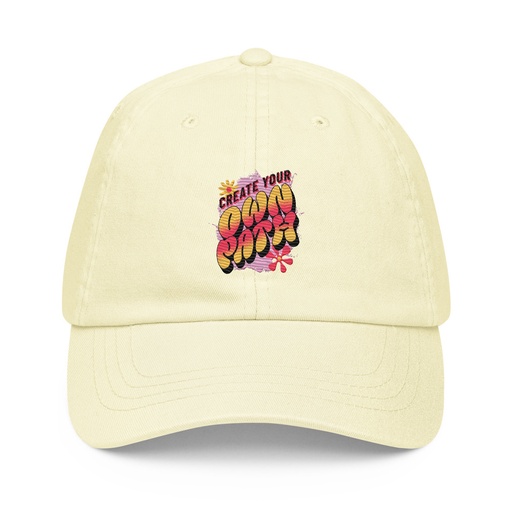 [ID: 481-G431] Create Your Own Path Pastel Baseball Hat