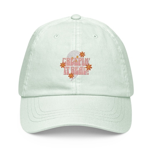 [ID: 481-G436] Creepin' It Real - Halloween Pastel Baseball Hat