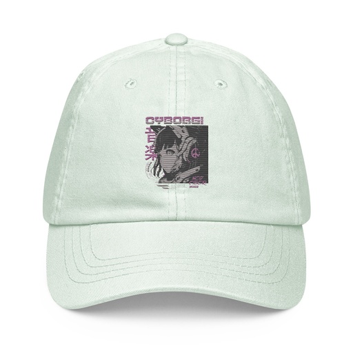 [ID: 481-G459] Cyborg - Y2k Style Pastel Baseball Hat