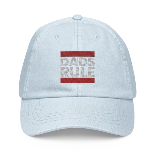 [ID: 481-G462] Dads Rule (1) Pastel Baseball Hat