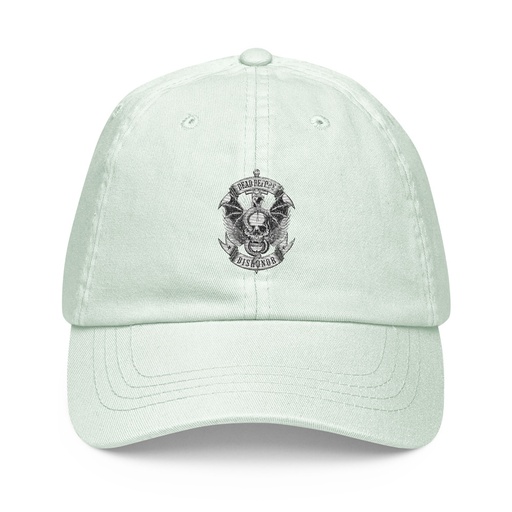 [ID: 481-G472] DEAD BEFORE DISHONOR Pastel Baseball Hat