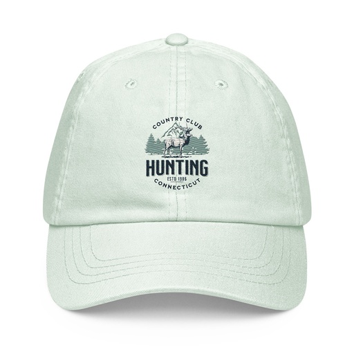 [ID: 481-G483] Deer Hunting Country Club  Pastel Baseball Hat