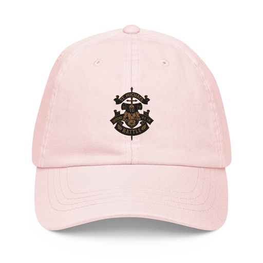 [ID: 481-G484] Defend us in battle - Knight with sword Pastel Baseball Hat