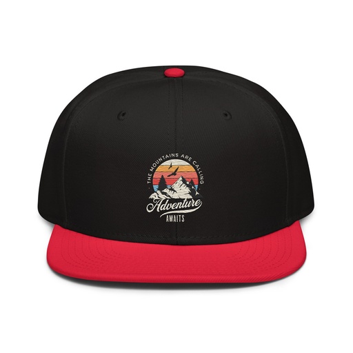 [ID: 77-G27] Adventure Await - Wilderness Camping Snapback