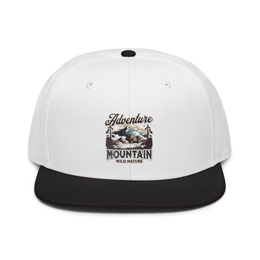 [ID: 77-G31] Adventure Mountain Wild Nature Snapback