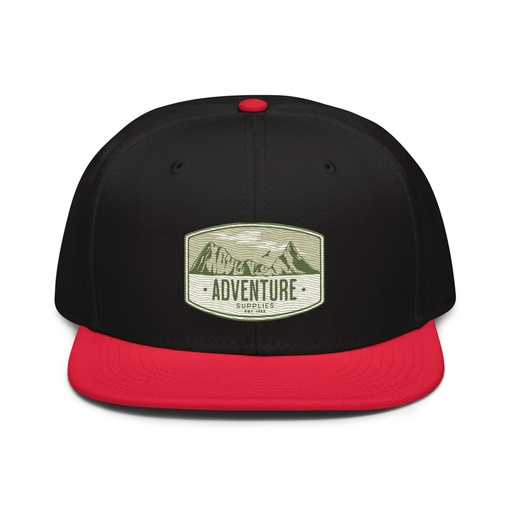 [ID: 77-G32] Adventure Supplies - Mountain Snapback