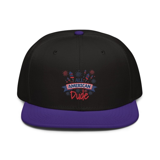 [ID: 77-G42] All American Snapback