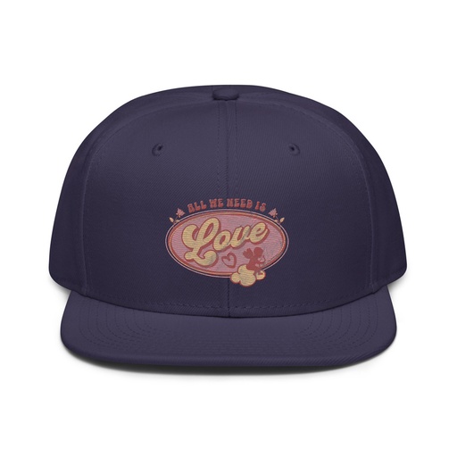 [ID: 77-G48] All We Need Is Love - Cupid Snapback