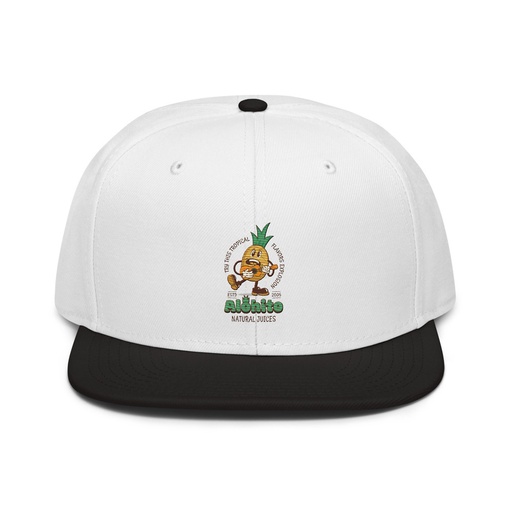 [ID: 77-G54] Alohito Natural Juices - Pineapple Mascot Snapback