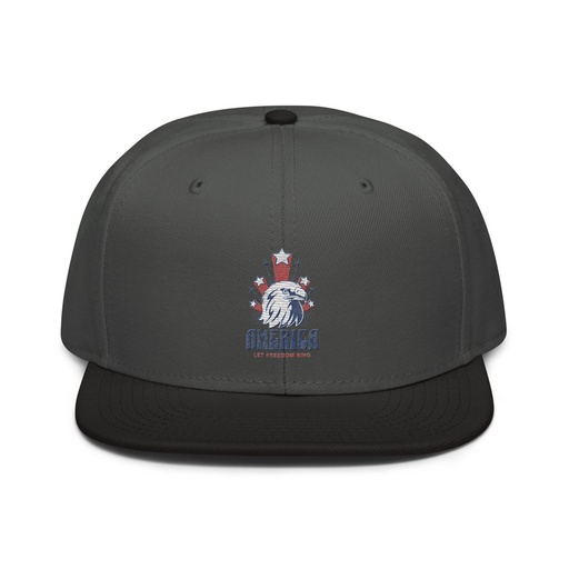 [ID: 77-G63] America Snapback