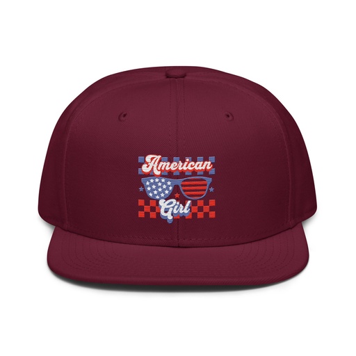 [ID: 77-G72] American girl Snapback