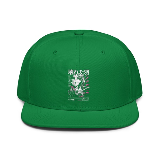 [ID: 77-G87] Anime Broken Wings - Neon Japanese Style Snapback
