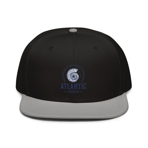 [ID: 77-G113] Atlantic Denim - Nautical Snapback