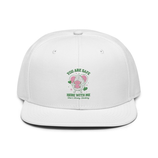 [ID: 77-G118] Avo Love - Typographic Cartoon Streetwear Snapback