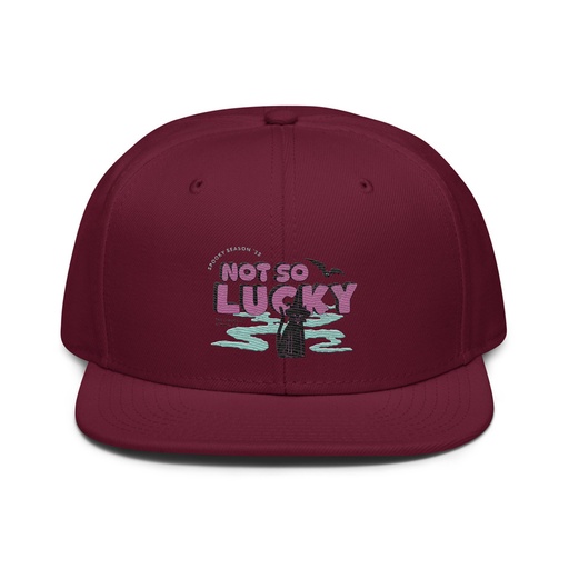 [ID: 77-G127] Bad Luck Kitty - Halloween Snapback