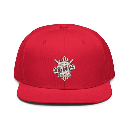 [ID: 77-G144] Baseball Mom Snapback