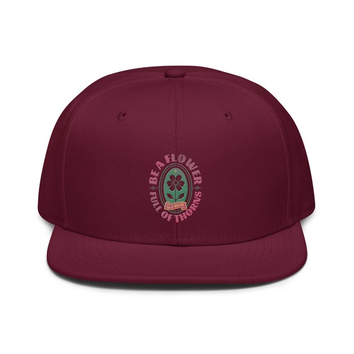 [ID: 77-G152] Be A Flower  Snapback
