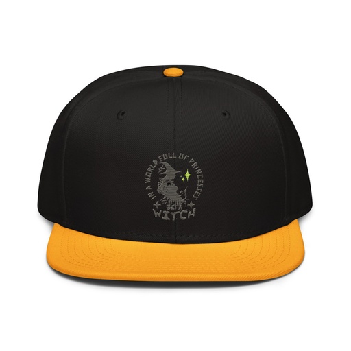 [ID: 77-G153] Be A Witch Snapback