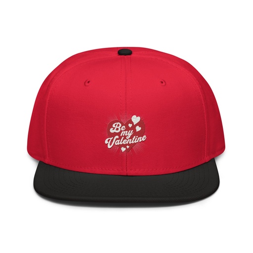 [ID: 77-G158] Be my Valentine - Love Heart Snapback