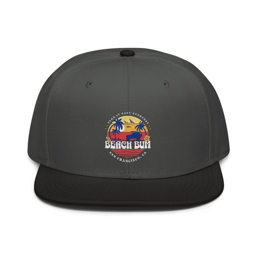 [ID: 77-G164] Beach Bum - Sunset Surfing Snapback