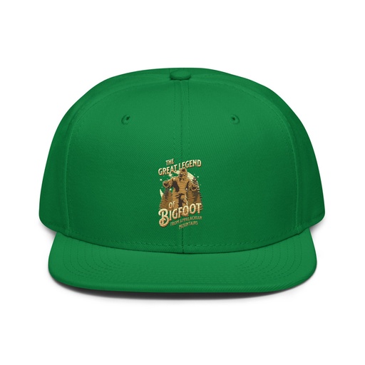 [ID: 77-G206] Bigfoot Legend  - Appalachian Forest Snapback